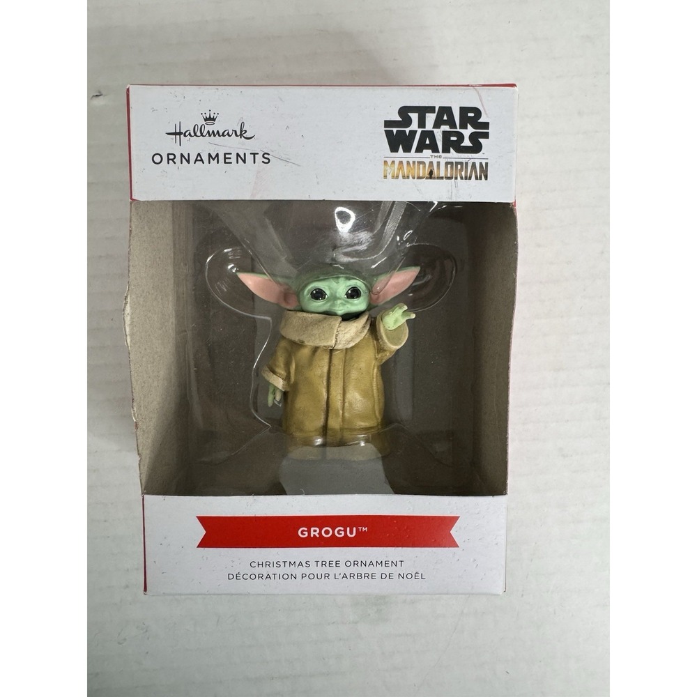 Hallmark Disney Christmas Ornament Star Wars The Child Mandalorian Grogu‎ Yoda